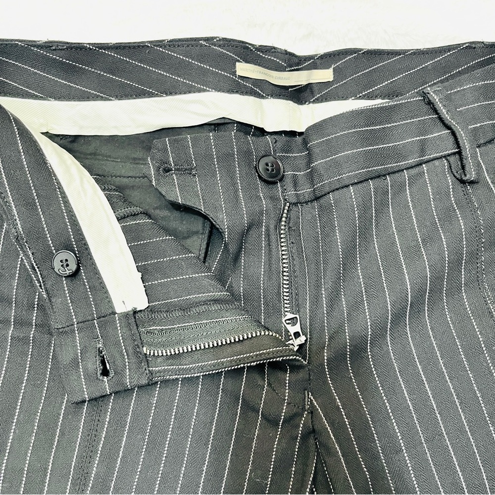 Marithé + François Girbaud black pinstripe trouser - Picture 7 of 9